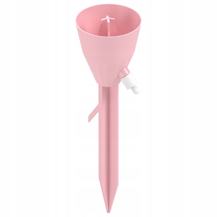 Palackos növényi öntöző, műanyag, rózsaszín