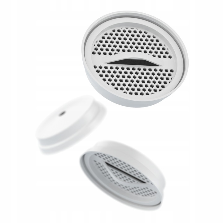 Set 20 filtre de apa inlocuibile, Wessper, Compatibil Dafi, Alb