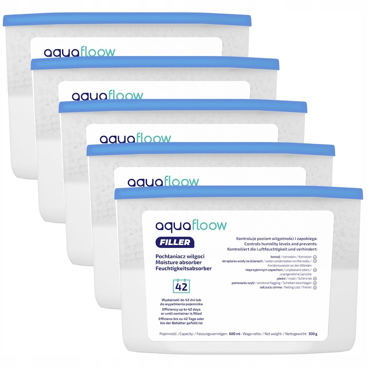 Set absorbante umiditate, Marbest Grand Shop, 40 ml , parfum ocean, 3 buc