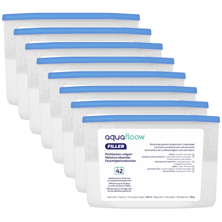 Absorbant umiditate, Aquafloow, 12 buc