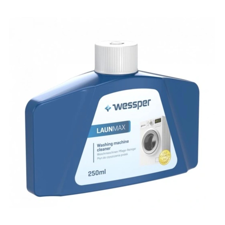 Pachet 3 buc solutie curatare masina de spalat, Wessper, Launmax, 3 x 250 ml