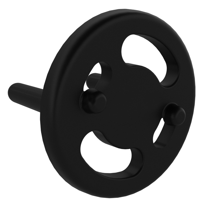 Set 6 protectii priza, Wessper, Negru