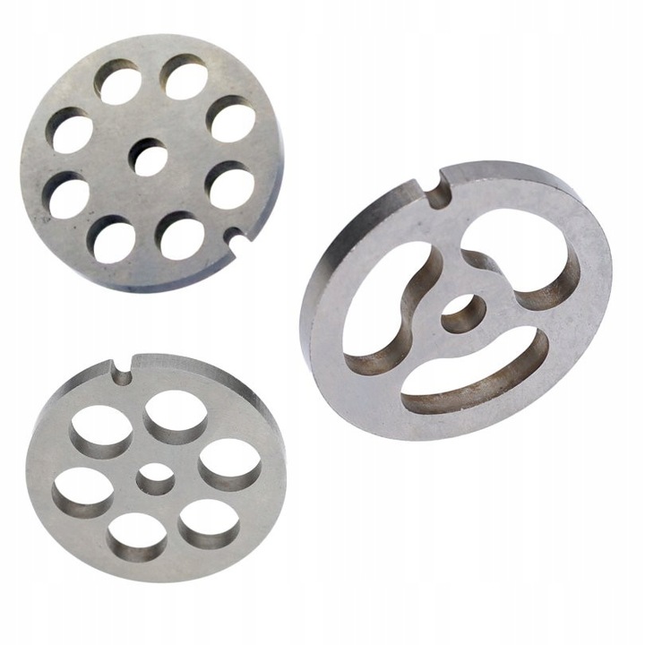 Set 3 site de macinat pentru masina de tocat Zelmer, Asahi, Argintiu