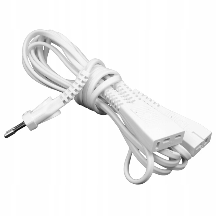 Захранващ кабел за шевна машина Lucznik, 250V, 2.5A, Бял