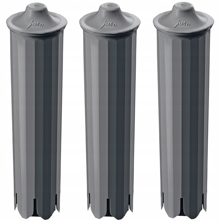 Комплект от 3 водни филтри за кафемашина Jura Черен