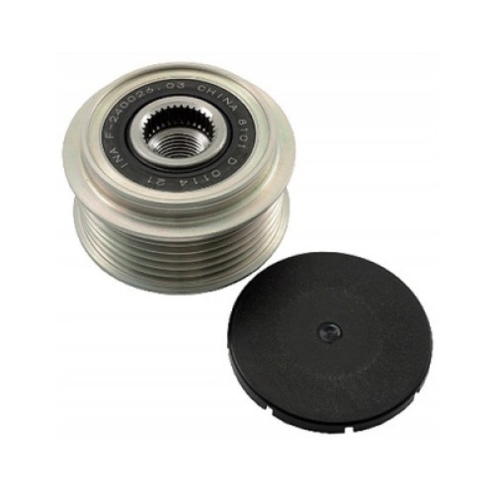 Alternator ambreiaj, Ina, Negru/Gri