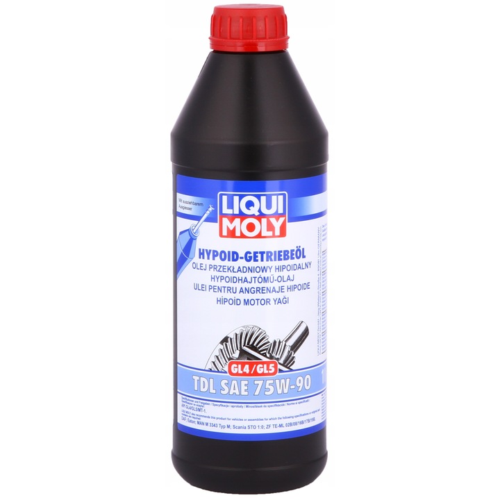 Масло за скоростна кутия, Liqui Moly, TDL 75W90 TS, 1L, GL-4/GL-5/MT-1, 2655