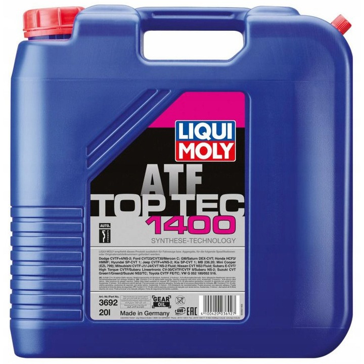 Масло за CVT трансмисия Luk TOP TEC ATF 1400, 20L