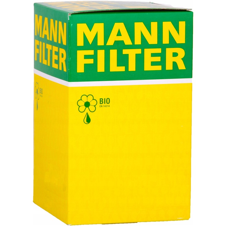 Въздушен филтър, MANN-FILTER, U630, бяло/черно