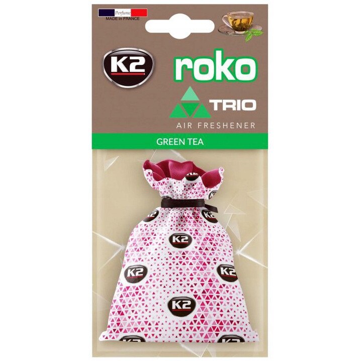 K2 V452 Profumo Auto 8ml - Fragranza Green Tea, Deodorante Per Ambiente Auto - 4