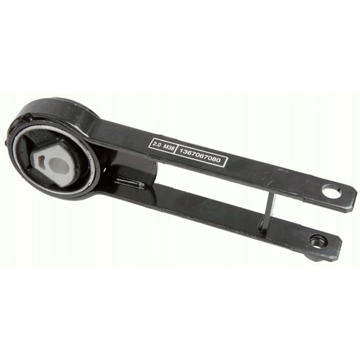 Motortartó 39482 01, LEMFORDER, Fekete