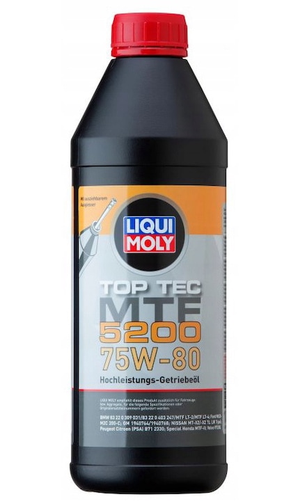 Ulei transmisie LIQUI MOLY TOP TEC MTF 5200, 75W80, 1L