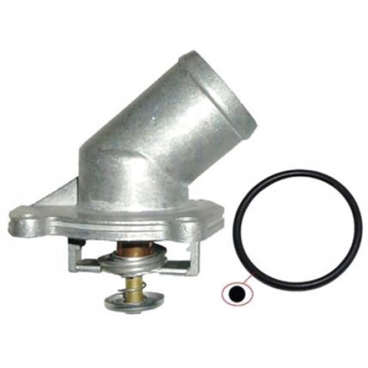 Termostat lichid racire Magneti Marelli, cu carcasa, 92°C, pentru Opel