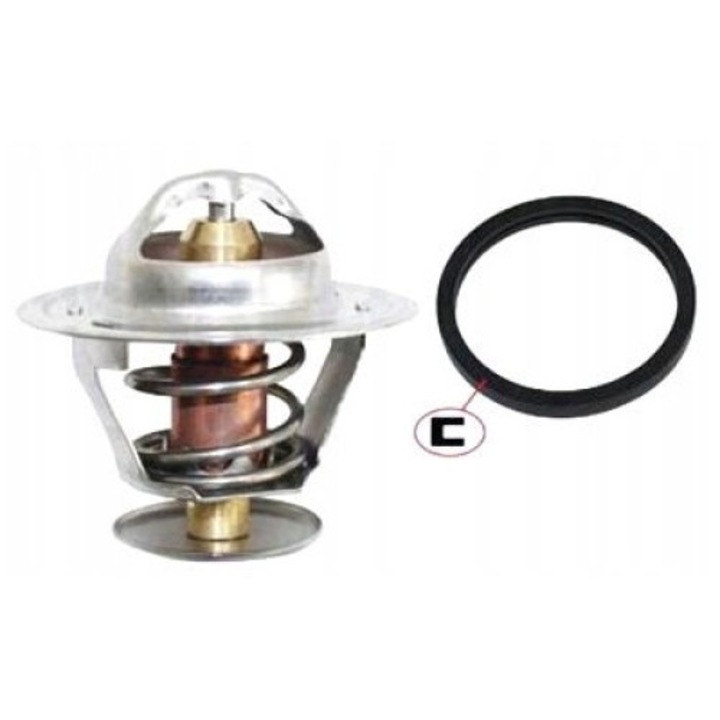 Termostat Magneti Marelli 352317101370, 54x35x31mm, Compatibil cu Volvo