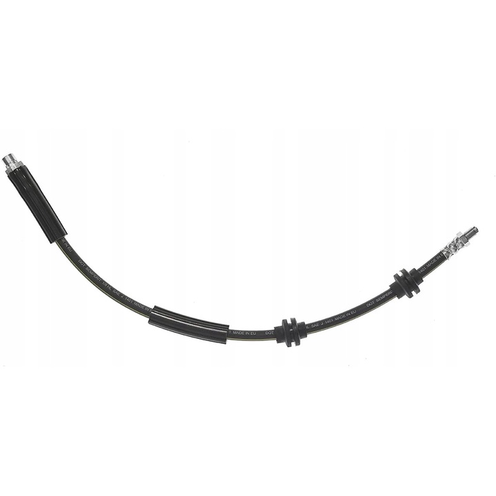 Furtun frana, Brembo, T 06 030, Negru/Argintiu