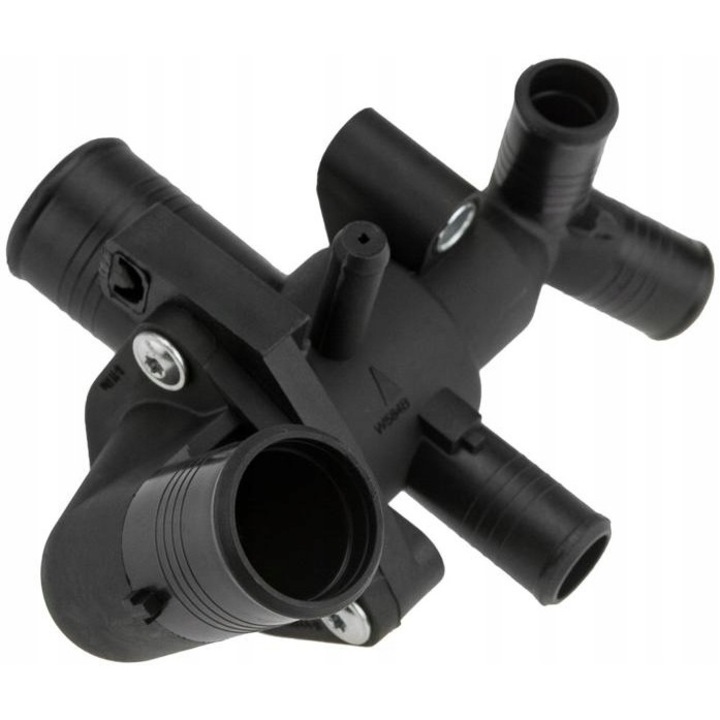 Termosztát ház, NTY, fekete/ezüst