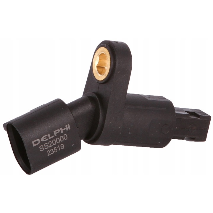 ABS датчик, Delphi, пластмасов, черен, стандартен