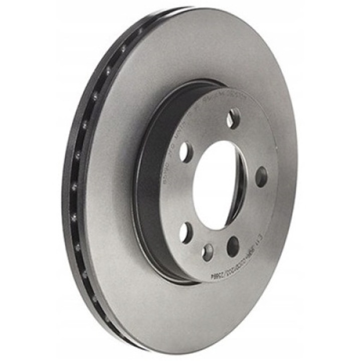2db féktárcsa készlet, Brembo, 09.D570.11, ezüst