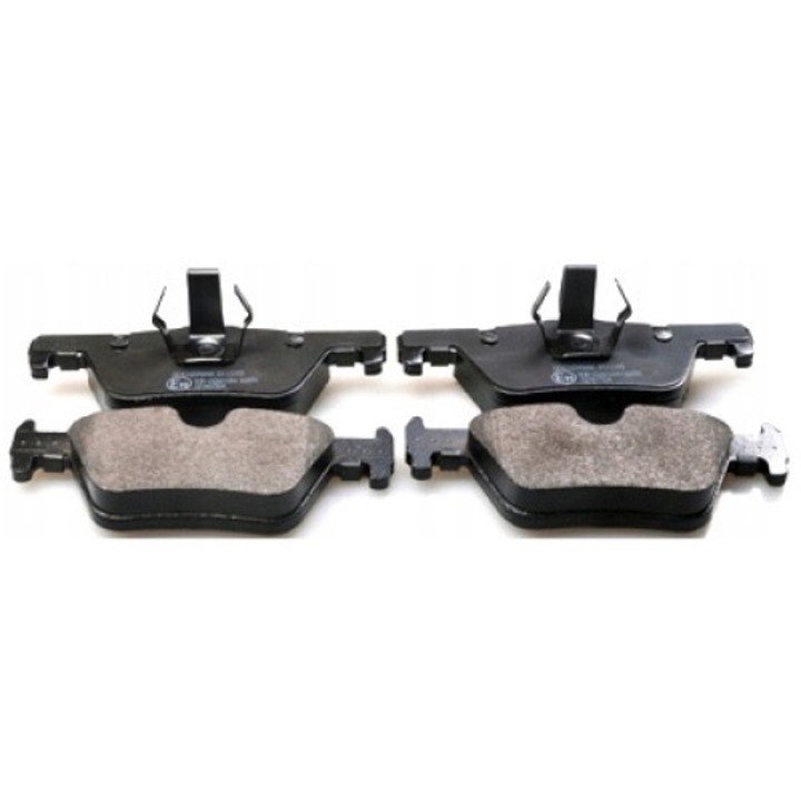 4db fékbetét készlet, Denckermann, B111285, fekete