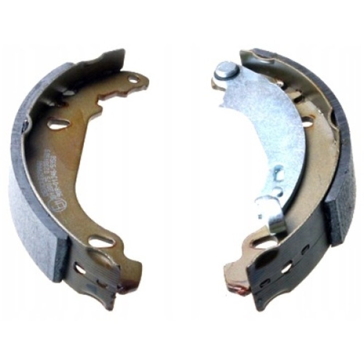 Fékpofa készlet, DENCKERMANN, B120075, 180x32mm, BENDIX rendszer, hátsó tengely, PEUGEOT-hoz