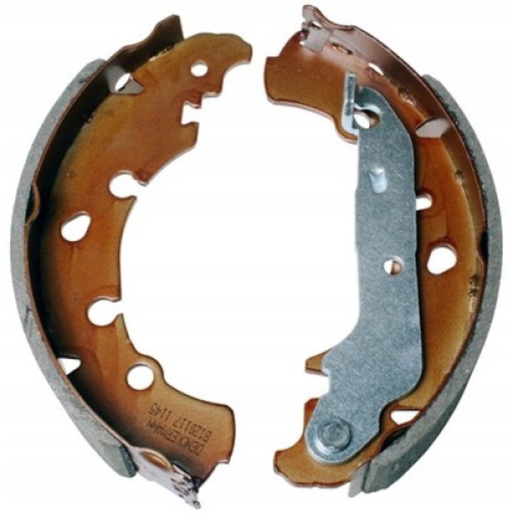 Hátsó fékpofa készlet, Denckermann, B120117