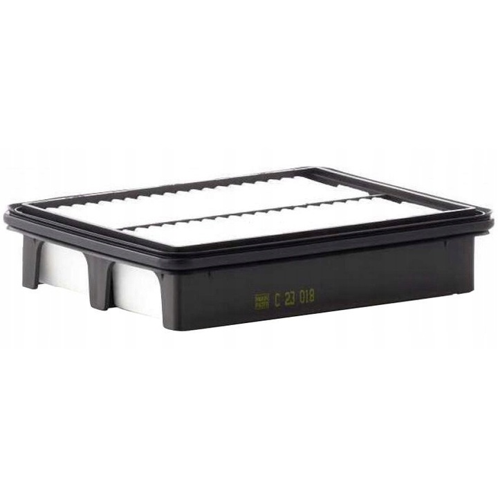 Légszűrő C 23 018, Mann-Filter, fehér/fekete