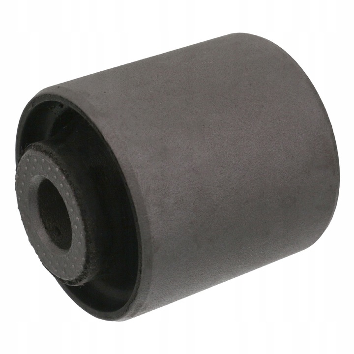 Lengőkar persely, Febi Bilstein, gumi/fém, 52,5 x 42,5 x 52,5 mm, fekete