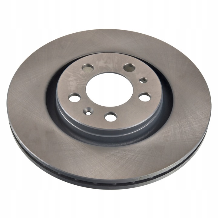 2db féktárcsa készlet, Febi Bilstein, 17936, ezüst/fekete