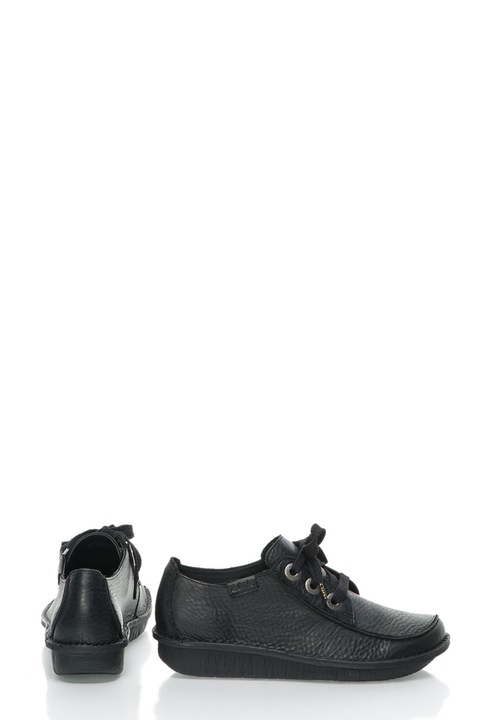 Clarks, Funny Dream nyersbőr mokaszin, Fekete, 5.5