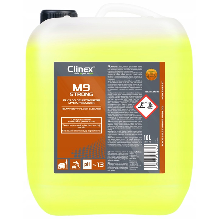 Solutie de curatat podele, Clinex, 10L