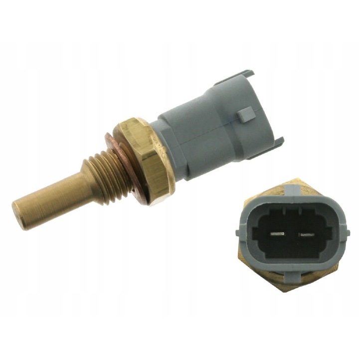 Температурен датчик, Febi Bilstein, 28381, Сив