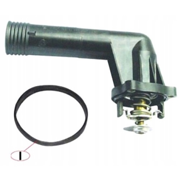 Magneti Marelli hűtőfolyadék termosztát, házzal, 95°C, BMW-hez