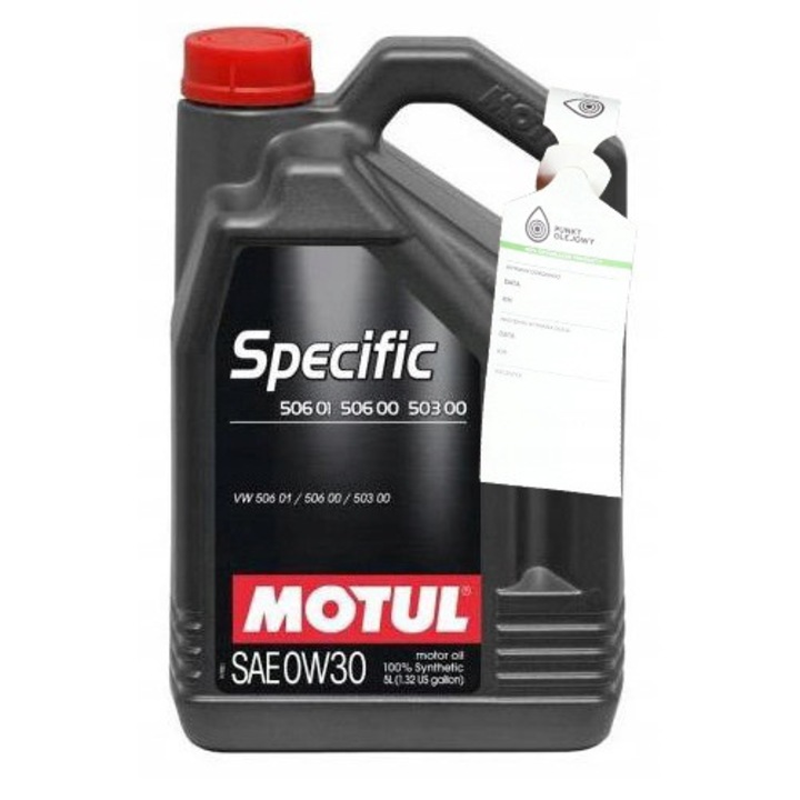 Ulei motor Motul, SPECIFIC 506.01 0W30, 5L