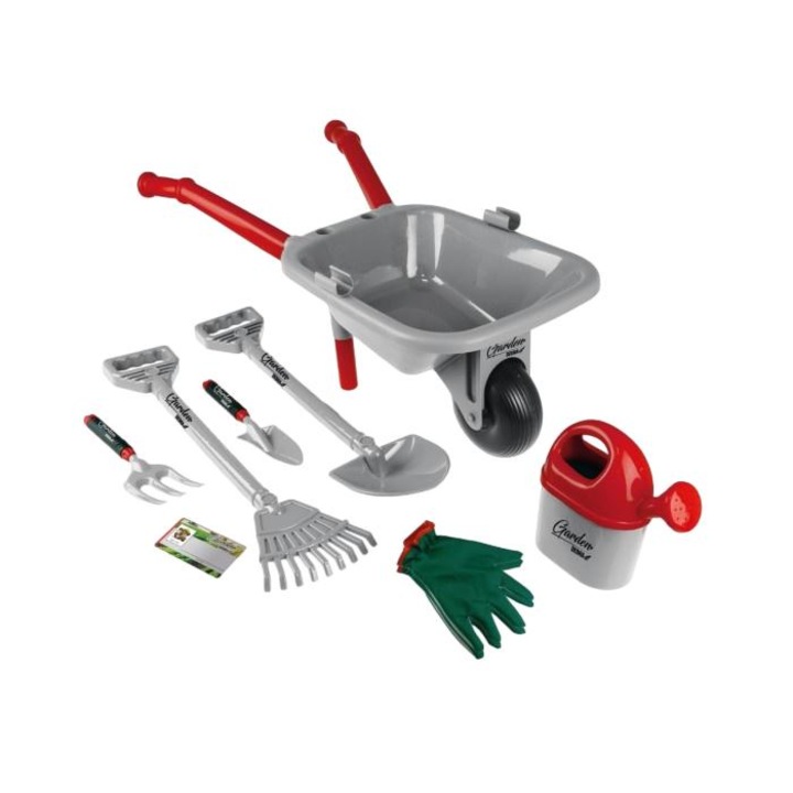 Set jucarii de gradinarit, Dedra, Plastic, Multicolor