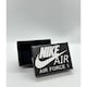 Breloc pentru chei model Nike Air Force 1 x OFF-WHITE '07 Virgil "MoMa" Edition, PVC + Cauciuc, Handmade, 5cm x 2cm x 2cm, Negru + Alb