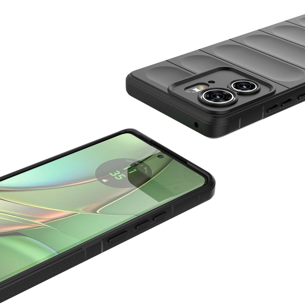 Husa pentru telefon compatibila Motorola Edge 40, TPU, Negru
