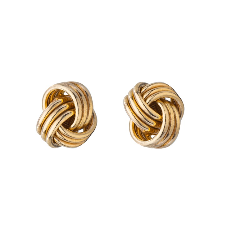 Обеци, Swan Pearls BJ032E, Злато 14К