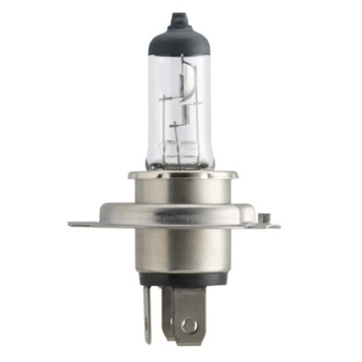 Set 2 Becuri Far H4 P43T 60/55W 12V Vision Philips