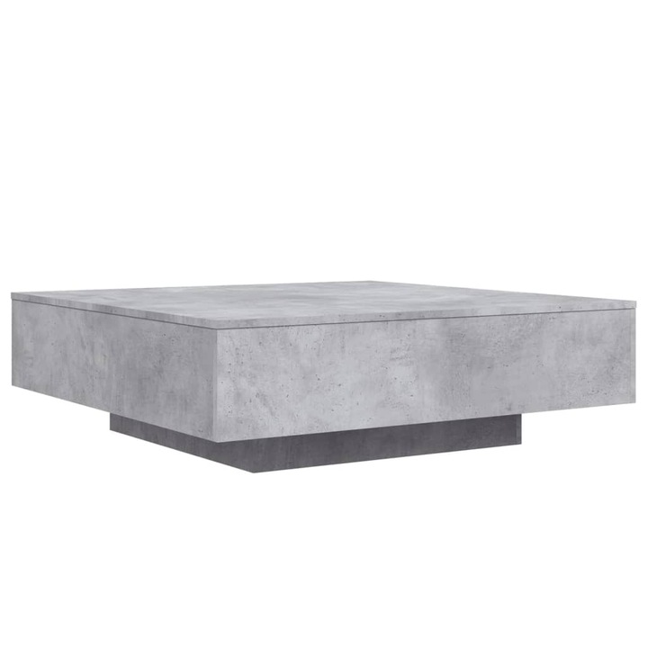 Холна маса Zakito Europe, композитно дърво, 100x100x31см, сива