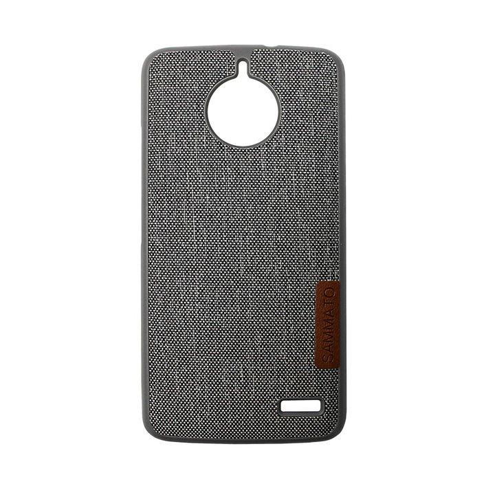 Калъф SAMMATO за Motorola E4 Jeans, сив