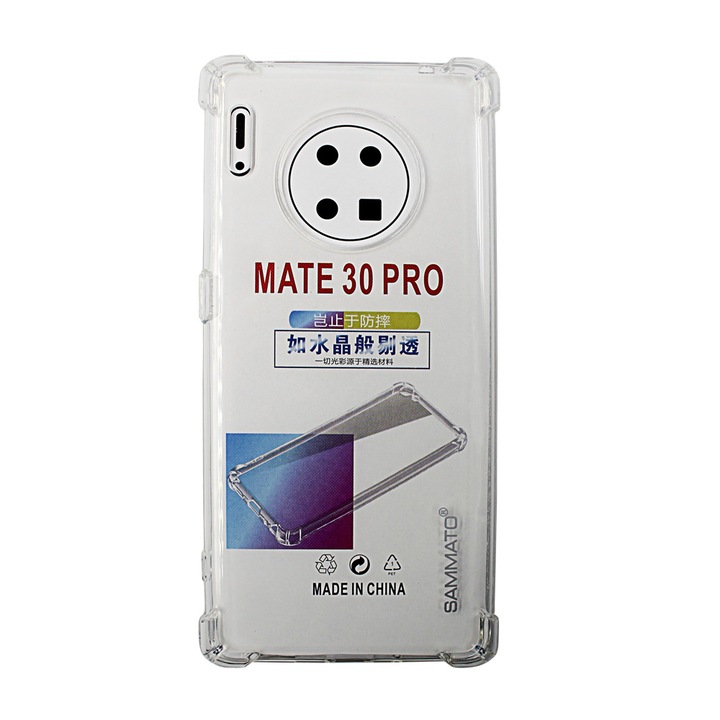 Калъф SAMMATO за Huawei Mate 30 Pro Anti-shock, прозр
