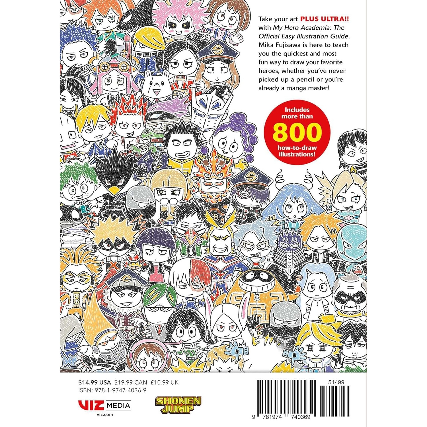 My Hero Academia: The Official Easy Illustration Guide - Kohei ...