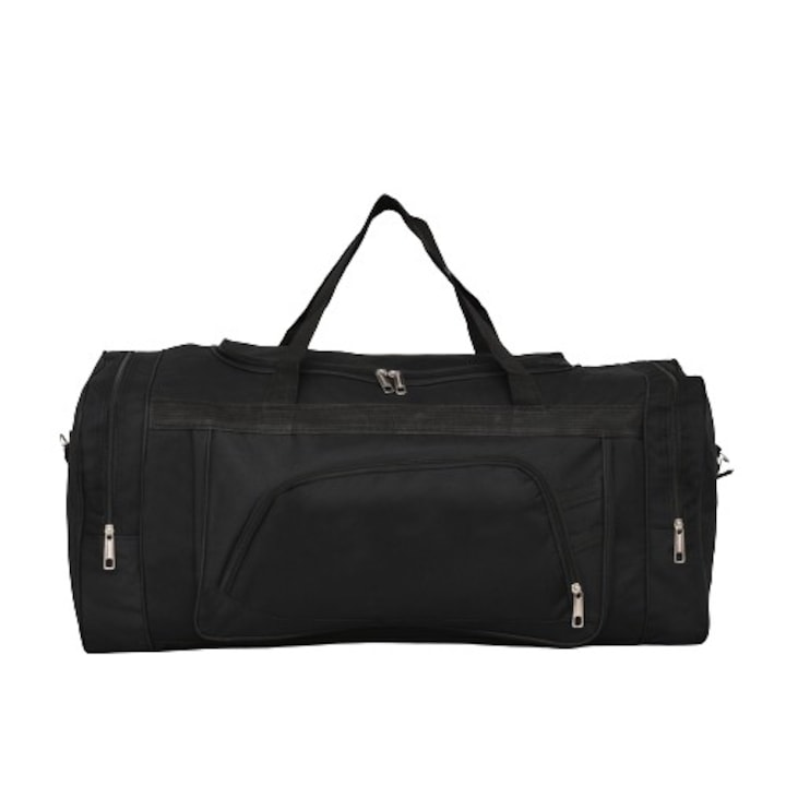 Спортен Сак 28912, 70/39/29 см, Текстил, Черен