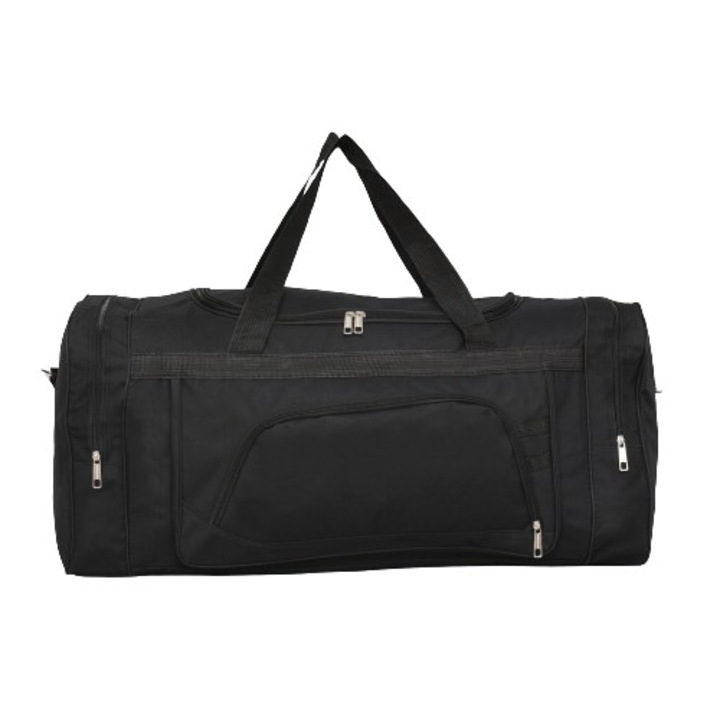 Спортен Сак 28912, 80/36/34 см, Текстил, Черен
