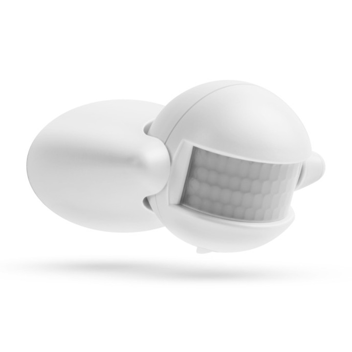 Mozgásérzékelő, 180° - max, 12 m - max, 1200 W, IP44
