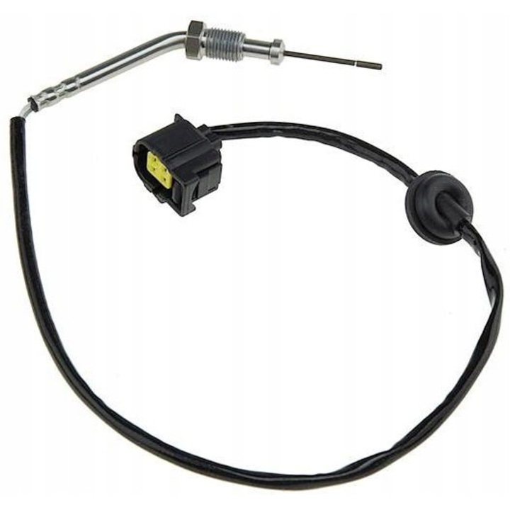 NTY Kipufogógáz hőmérséklet érzékelő EGT-CT-007, 2 pólusú, kábellel, fekete