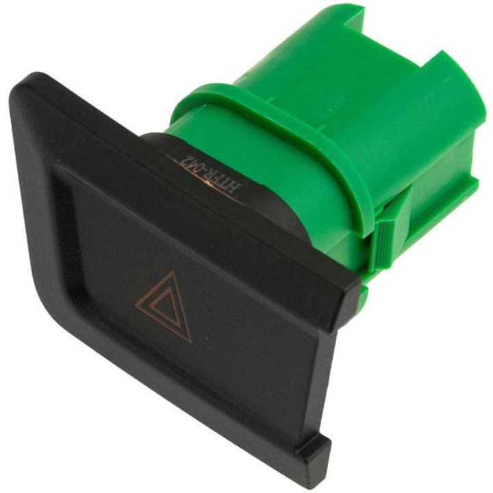 Comutator lumini avarie, NTY, EWS-FR-042, Verde/Negru