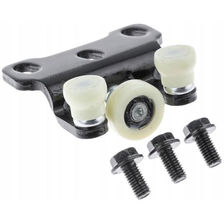 Tolóajtó görgős vezető, NTY, EZC-FR-124, szürke/fehér