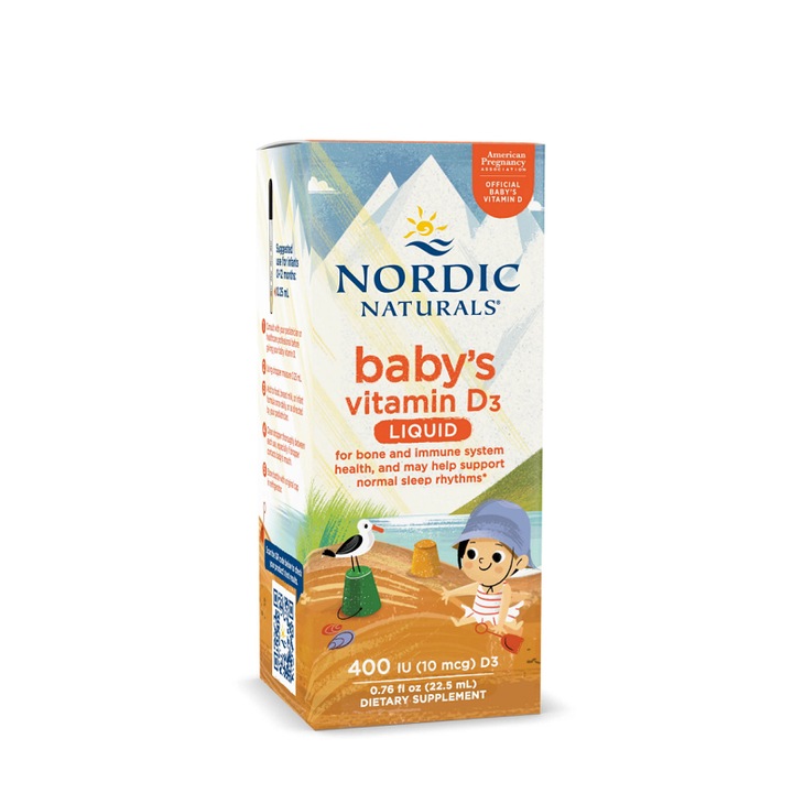 Supliment alimentar Baby's Vitamin D3 400IU 22.5 ml