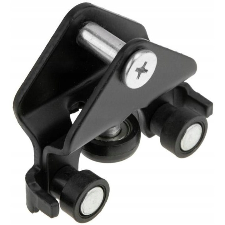 Tolóajtó görgős vezető, NTY, EZC-PL-061, Fekete